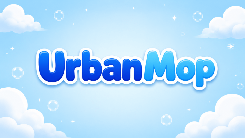 UrbanMop house cleaning pricing graphic