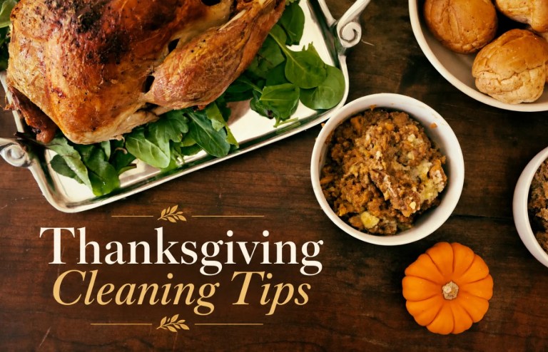 Thanksgiving dinner with roasted turkey and side dishes